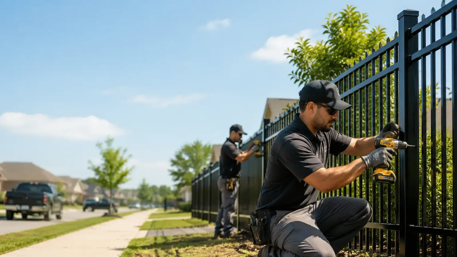 Metal Fence Installation in La Fayette, NY